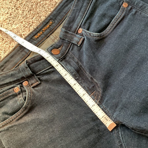 Nudie Skinny Lin Jean in Dry Steel Denim - Picture 5 of 15